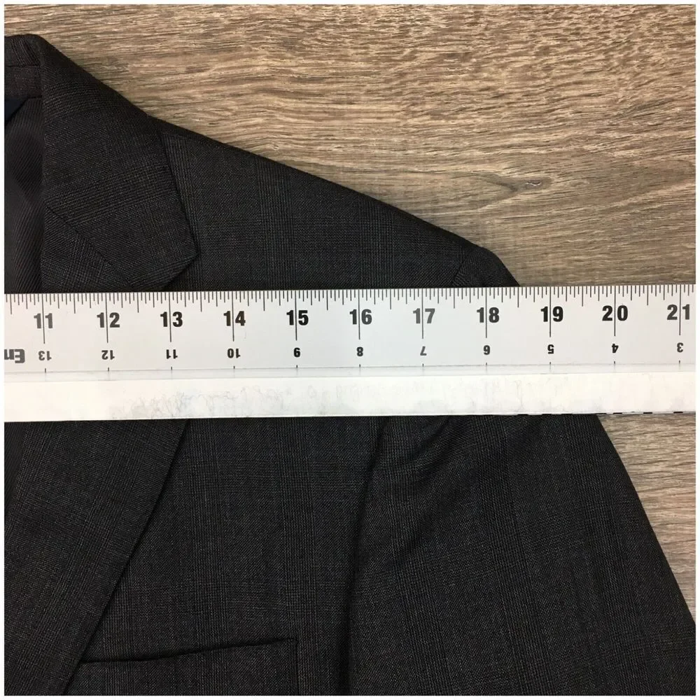 JOSEPH & FEISS Mens Blazer Sport Coat Casual Jacket Size 36S Wool Suit‎